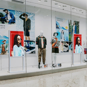 Display publicitario LCD para escaparates UHD 4K - 55" - Android - Indoor - Barcelona Led-Signage