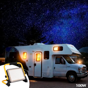 Proyector LED portátil de trabajo 100W - IP65 - 6000K (16)