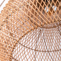 Wicker pendant lamp
