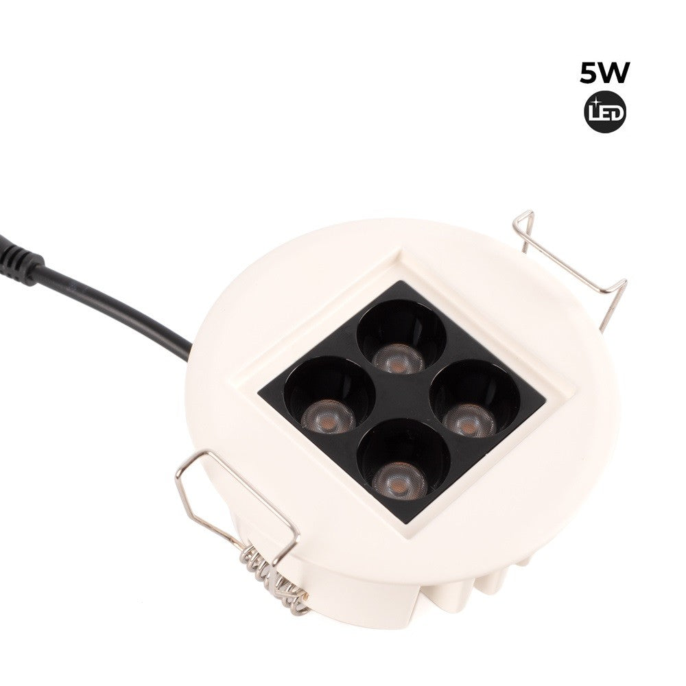 Downlight Led 5W 24º UGR18 Chip OSRAM & Downlight Led 5W 24º UGR18 Chip OSRAM