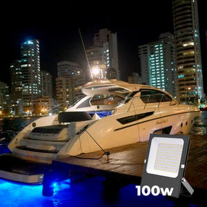 Proyector LED exterior 100W - 12-24V DC - 120º - IP66 (8)