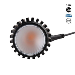 Módulo LED 15W para aro downlight MR16/GU10 - 45º - CRI 90 - Barcelona Led-