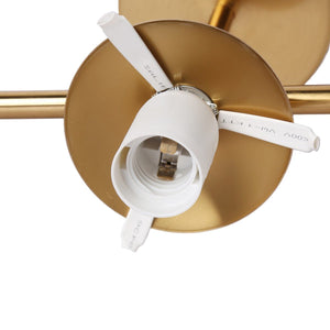 Lámpara de techo triple bolas cristal "TALÍ" - 3xE27 - Barcelona Led-Decoración