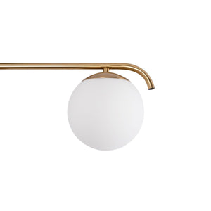 Lámpara de techo triple bolas cristal "TALÍ" - 3xE27 - Barcelona Led-Decoración