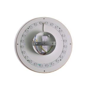 Aplique de pared circular en madera "Lune" - 12W - Ø 20cm (3)