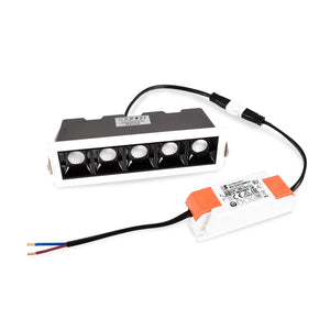 Foco lineal LED empotrable 10W - Chip OSRAM - UGR18 - CRI90 - Barcelona Led-