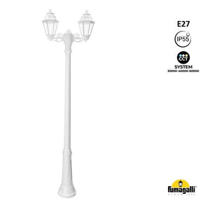 Farola doble exterior FUMAGALLI "Gigi Bisso/Anna" - 2x E27 - CCT - IP55 (12)