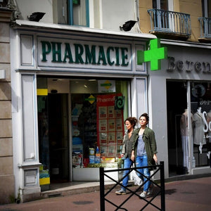Cruz de farmacia LED monocolor verde - 80x80cm - Doble cara - Exterior - Barcelona Led-Signage