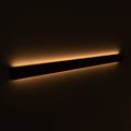 Wood linear wall light
