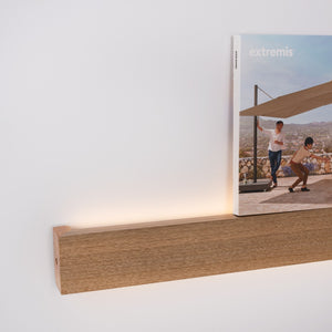 Aplique de pared lineal madera "Wooden" - Dimmable - 24W - 100cm - Barcelona Led-Decoración