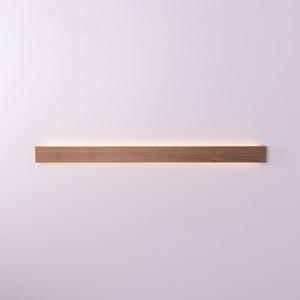 Aplique de pared lineal madera "Wooden" - Dimmable - 24W - 100cm - Barcelona Led-Decoración