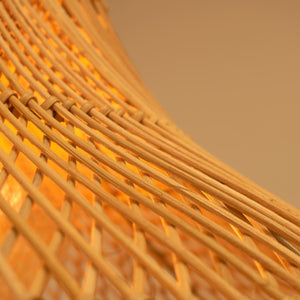 Lámpara colgante de mimbre "Samoa" (1)