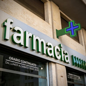 Cruz de farmacia LED RGB multicolor programable P6 - Exterior - Barcelona Led-Signage