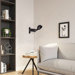 Aplique de pared interior vintage con fuelle "Flack" - E27 (6)