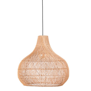 Lámpara colgante de mimbre "Samoa" - Barcelona Led-Decoración