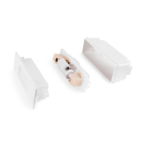 Baliza exterior LED empotrable pared Fumagalli "Nina 150" 3.5W - IP55 - R7S - CCT - Barcelona Led-