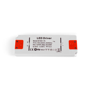 Fuente de alimentación ultra slim 12V - 60W - IP20