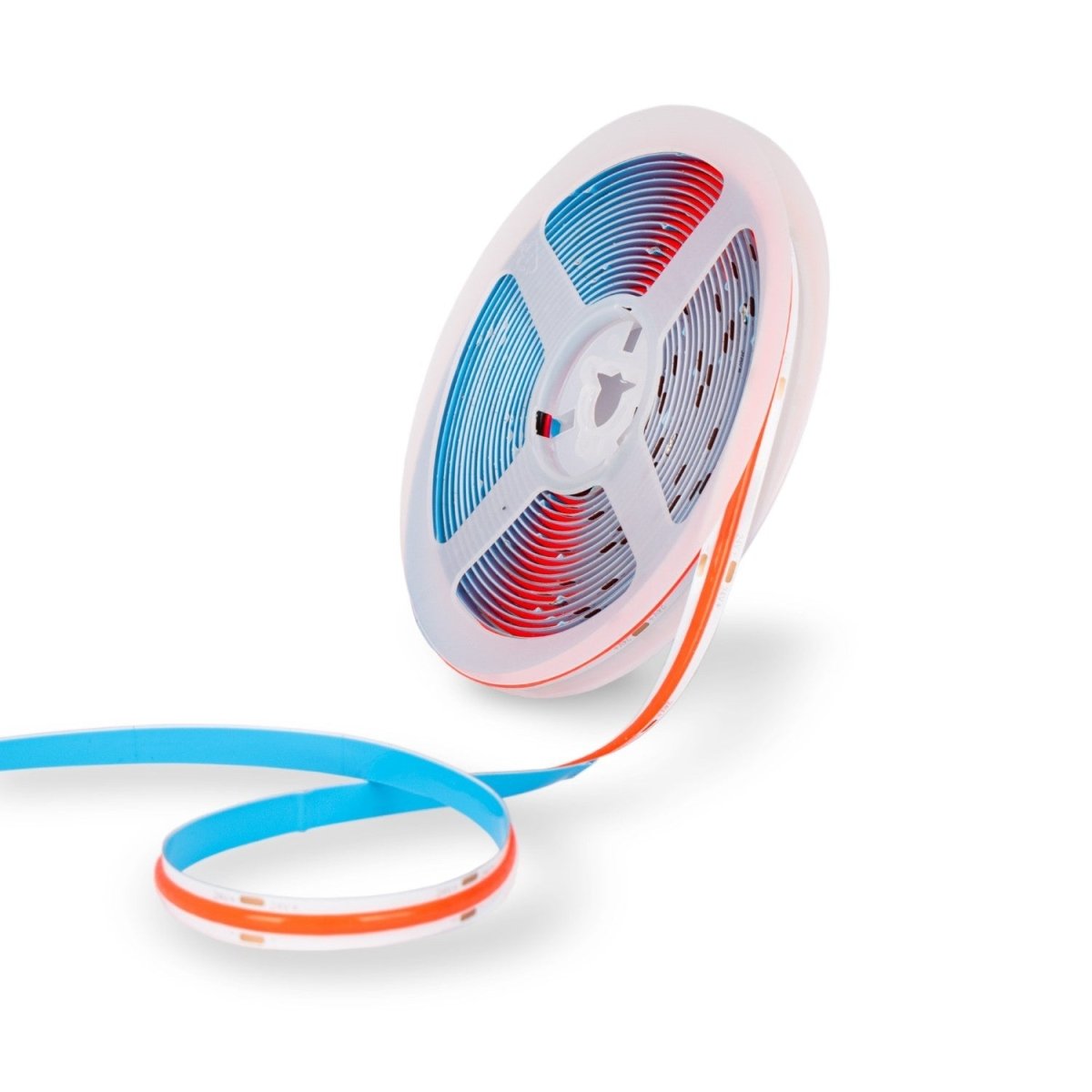 Tira LED COB 24V DC - 12W/m - Colores - 8mm - IP20 - Rollo de 5 metros - Corte cada 4cm - Barcelona Led-