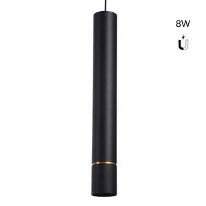Foco de suspensión LED para carril magnético 48V - 8W - Línea dorada - Barcelona Led-