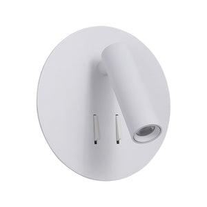 Aplique de pared para lectura "Quart" - Doble función - 3W+6W (20)