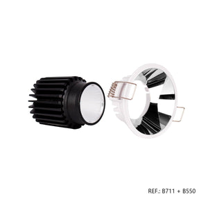 Módulo LED 15W para aro downlight MR16/GU10 - 45º - CRI 90 - Barcelona Led-