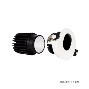 Módulo LED 15W para aro downlight MR16/GU10 - 45º - CRI 90 - Barcelona Led-
