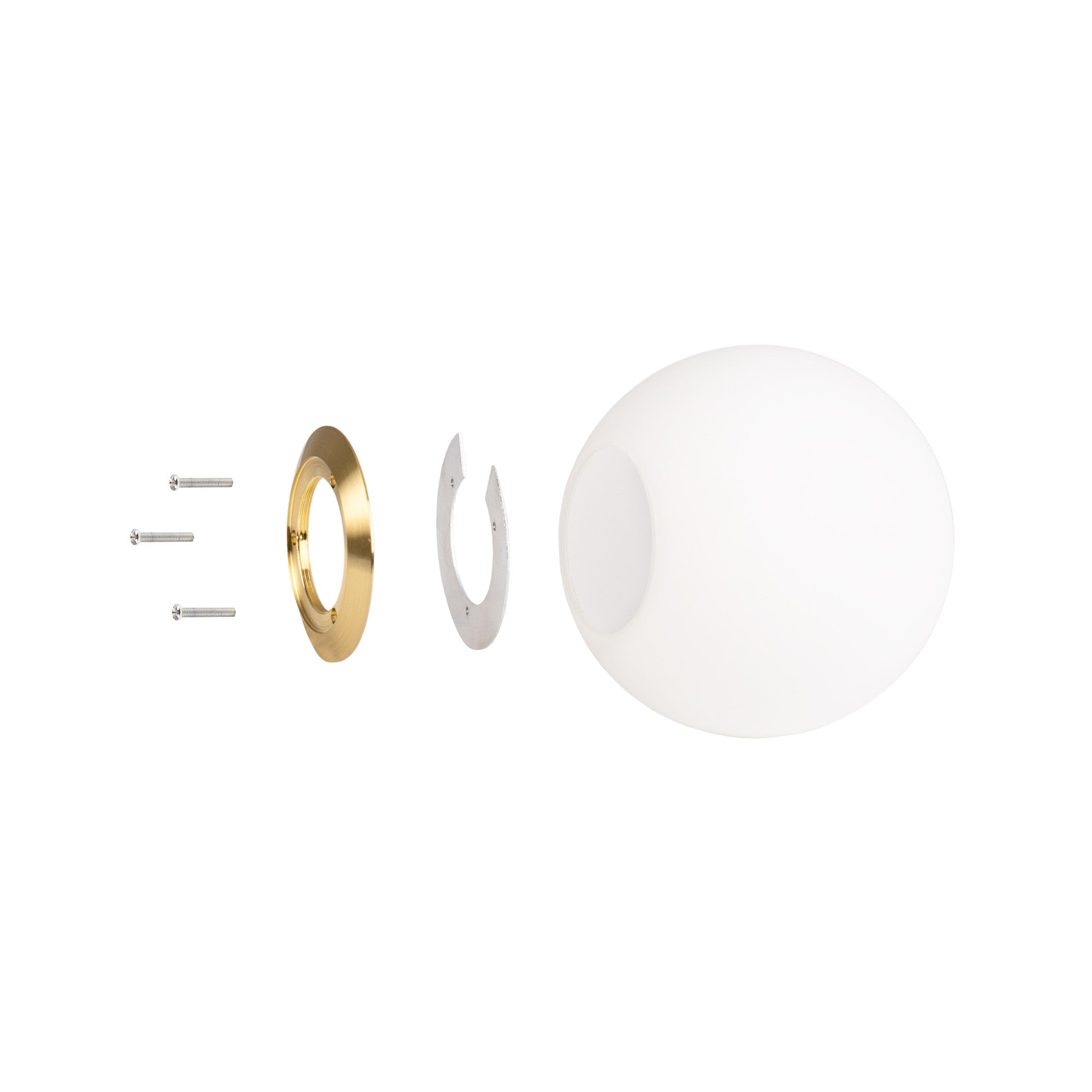 Bola de cristal opalino para recambio - Ø150mm (1)