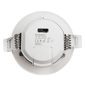 Pack x 3 - Downlight LED estanco empotrable CCT - 7W - IP44 - Corte Ø 68-75mm (9)