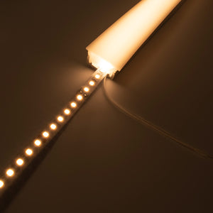 Funda de silicona flexible empotrable para convertir tira LED a neón - 30x20mm - 5 metros - Curvatura vertical (4)