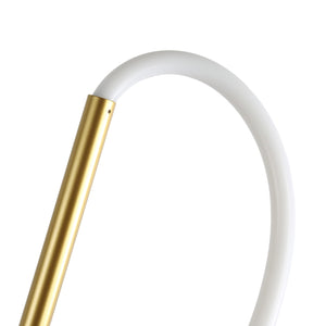 Lámpara de pie moderna neón ondulante "Corda" - 360º - Regulable - 30W - 3000K (6)