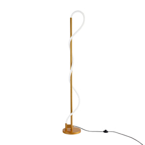 Lámpara de pie moderna neón ondulante "Corda" - 360º - Regulable - 30W - 3000K (9)