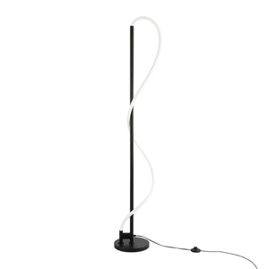 Lámpara de pie moderna neón ondulante "Corda" - 360º - Regulable - 30W - 3000K - Barcelona Led-Decoración
