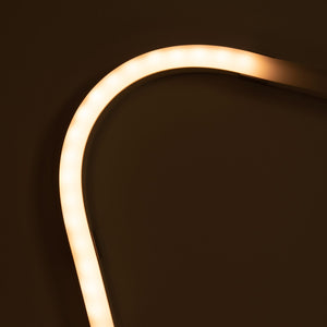 Funda de silicona flexible para convertir tira LED a neón - 16x16mm - 5 metros - PCB hasta 10mm - Curvatura horizontal (3)