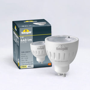 Bombilla GU10 LED - 6W - CCT - Fumagalli - Barcelona Led-