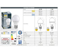 Ampoule LED E27 A60 - 8,5W - CCT - Fumagalli 3