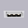 Spot LED encastrable linéaire 6W - Orientable - UGR18 - IRC90 - Puce OSRAM - 2800K 5