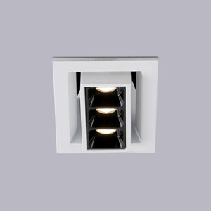 Foco lineal LED empotrable 6W - Orientable - UGR18 - CRI90 - Chip OSRAM - 2800K - Barcelona Led-