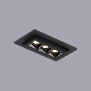 Foco lineal LED empotrable 6W - Orientable - UGR18 - CRI90 - Chip OSRAM - 2800K - Barcelona Led-