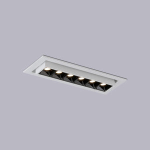 Foco lineal LED empotrable 10W - Orientable - UGR18 - CRI90 - Chip OSRAM - 2800K - Barcelona Led-