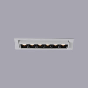 Foco lineal LED empotrable 10W - Orientable - UGR18 - CRI90 - Chip OSRAM - 2800K (5)