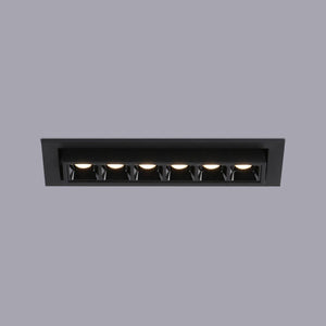 Foco lineal LED empotrable 10W - Orientable - UGR18 - CRI90 - Chip OSRAM - 2800K - Barcelona Led-