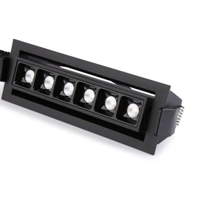 Foco lineal LED empotrable 10W - Orientable - UGR18 - CRI90 - Chip OSRAM - 2800K - Barcelona Led-