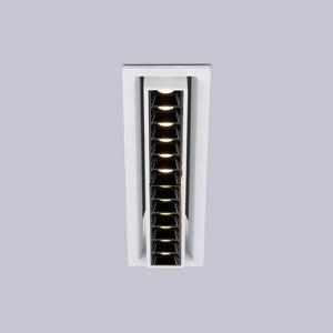 Foco lineal LED empotrable 20W - Orientable - UGR18 - CRI90 - Chip OSRAM - 2800K - Barcelona Led-