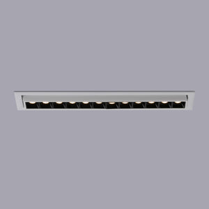 Foco lineal LED empotrable 20W - Orientable - UGR18 - CRI90 - Chip OSRAM - 2800K (4)