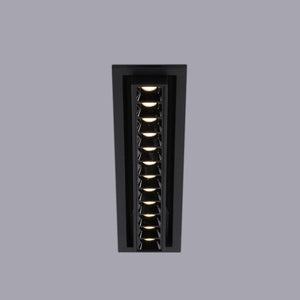 Foco lineal LED empotrable 20W - Orientable - UGR18 - CRI90 - Chip OSRAM - 2800K - Barcelona Led-