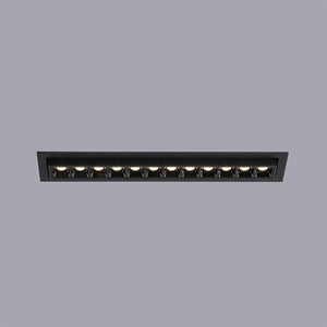 Foco lineal LED empotrable 20W - Orientable - UGR18 - CRI90 - Chip OSRAM - 2800K - Barcelona Led-