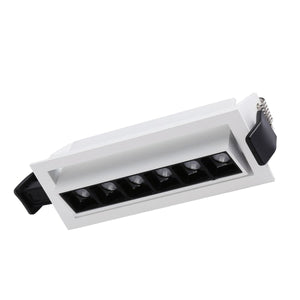 Foco lineal LED empotrable 10W - Orientable - UGR18 - CRI90 - Chip OSRAM - 2800K - Barcelona Led-