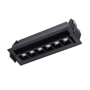 Foco lineal LED empotrable 10W - Orientable - UGR18 - CRI90 - Chip OSRAM - 2800K - Barcelona Led-