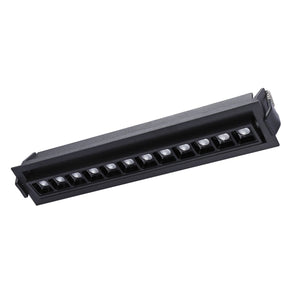 Foco lineal LED empotrable 20W - Orientable - UGR18 - CRI90 - Chip OSRAM - 2800K (18)