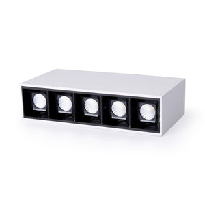 Foco lineal LED superficie - 10W - UGR18 - CRI90 - Chip OSRAM - Barcelona Led-